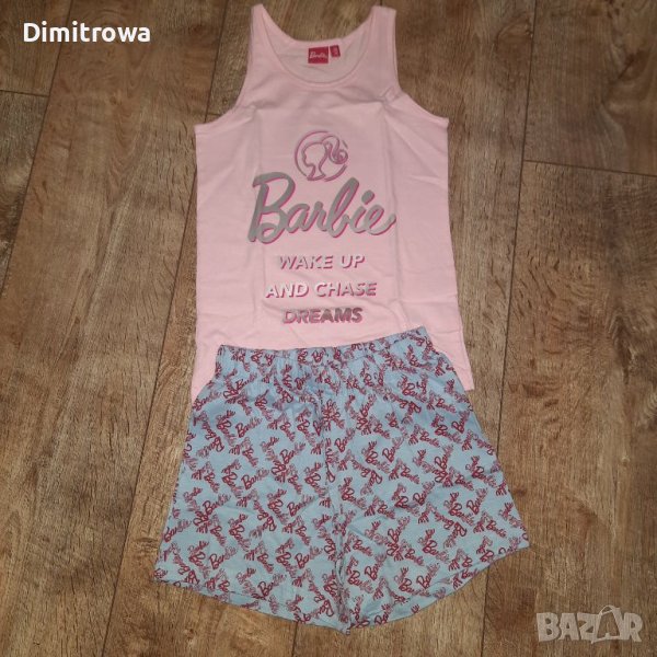 р-р110/116;122-128 ;146-152см Barbie пижама, снимка 1