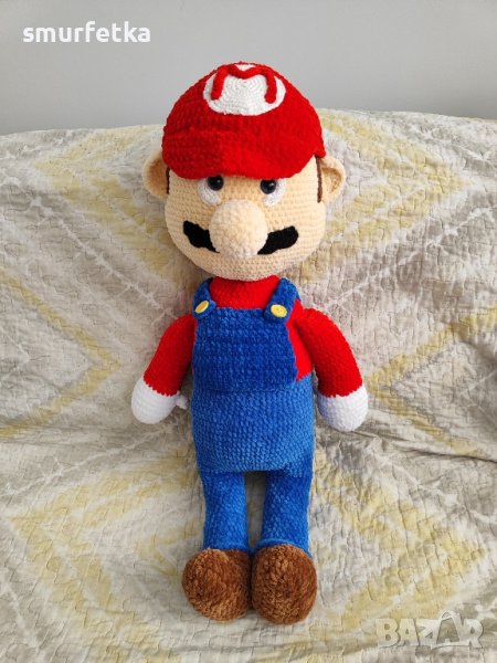 Плетена играчка Супер Марио, снимка 1