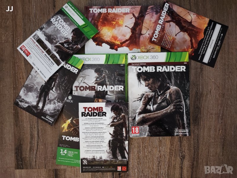 Tomb Raider Survival Edition, Collector's edition Xbox 360, снимка 1