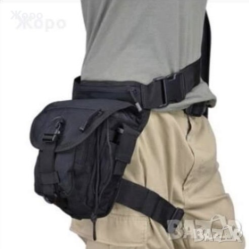 Тактическа чанта за бедро+ Подарък-Тактически колан, снимка 1