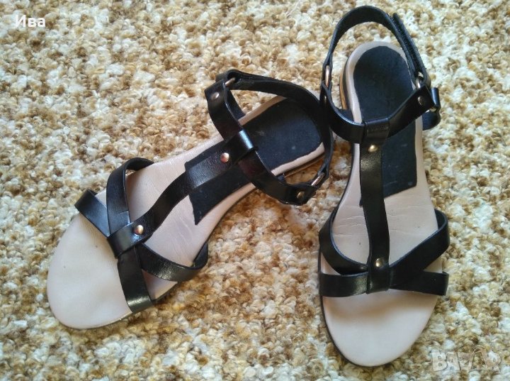 Дамски сандали от естествена кожа, снимка 1