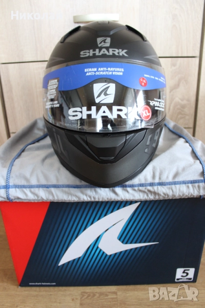 Каска Shark Ridill 1.2 Catalan Bad Boy Mat , снимка 1