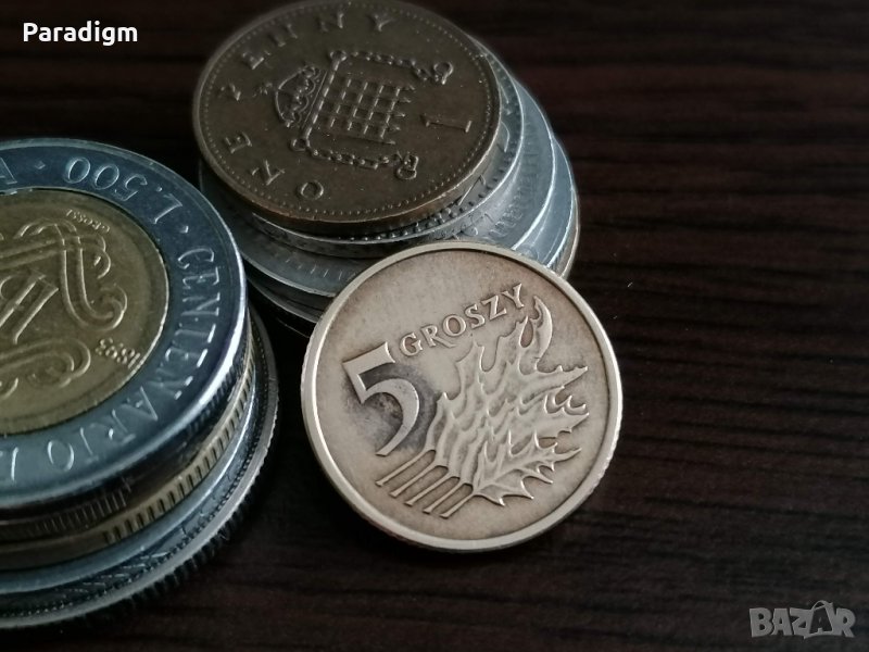 Монета - Полша - 5 гроша | 2003г., снимка 1