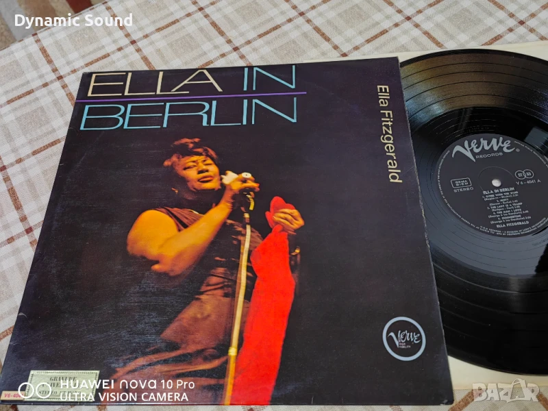 Грамофонна плоча на ELLA FITZGERALD- 20лв - NM, снимка 1