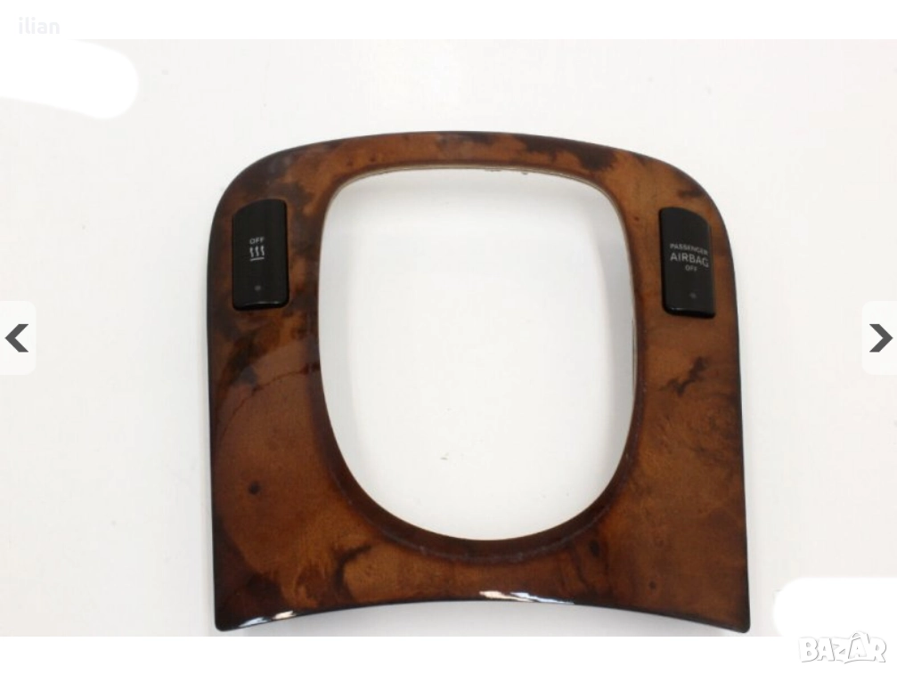 Махагонов панел Централна конзола MERCEDES W220 2208219158 2208218458, снимка 1