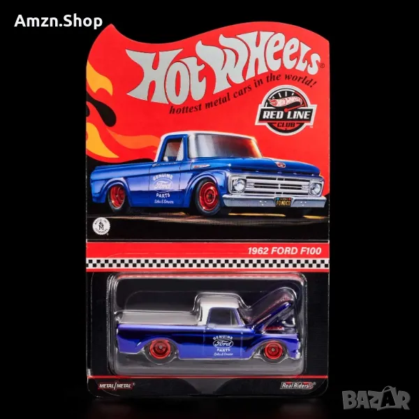 Hot Wheels
Ексклузивен RLC Ford F100 от 1962 г, снимка 1