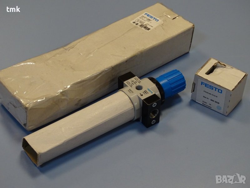 Филтър регулатор на въздух Festo LFR-1/4-D-7-miniA, снимка 1