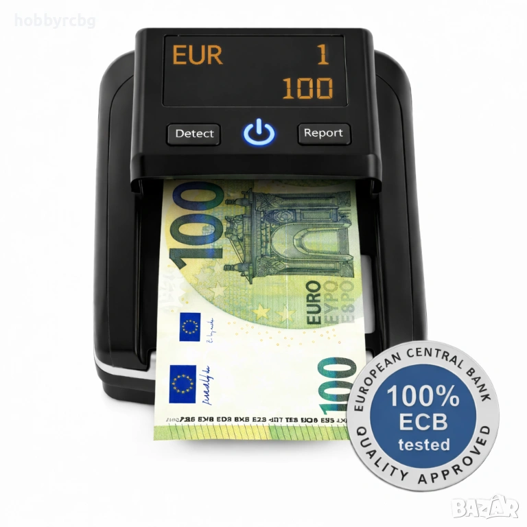 Детектор за банкноти AL-130, одобрен от ЕЦБ, снимка 1