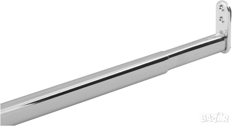 VASALAT гардеробна тръба разтегателна хромирана, 90-110 см, снимка 1