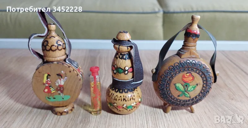 сувенири дървени мускали ретро за ценители , снимка 1