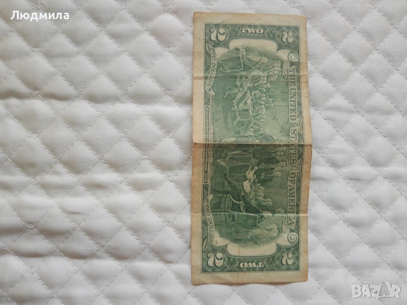 Банкнота 2 $,рядка,1976 година, снимка 1