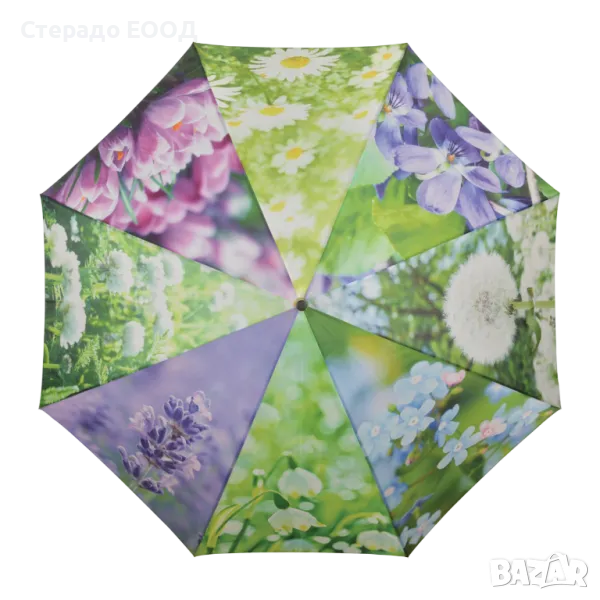 ЧАДЪР НА ПРОЛЕТНИ ЦВЕТЯ, снимка 1