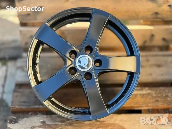 5х100 15 Цола Лети Джанти Skoda Fabia 5x100, снимка 1