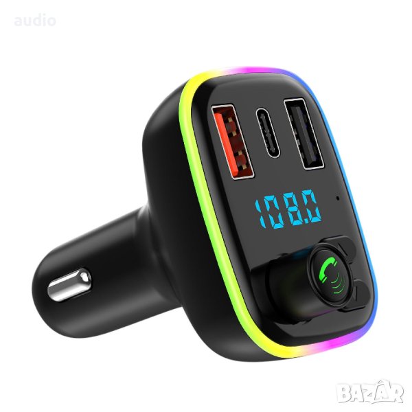 Bluetooth FM Transmitter за автомобили, снимка 1