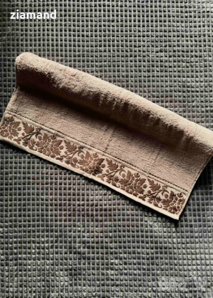 Хавлиена кърпа 70/140 cm кафява, снимка 1
