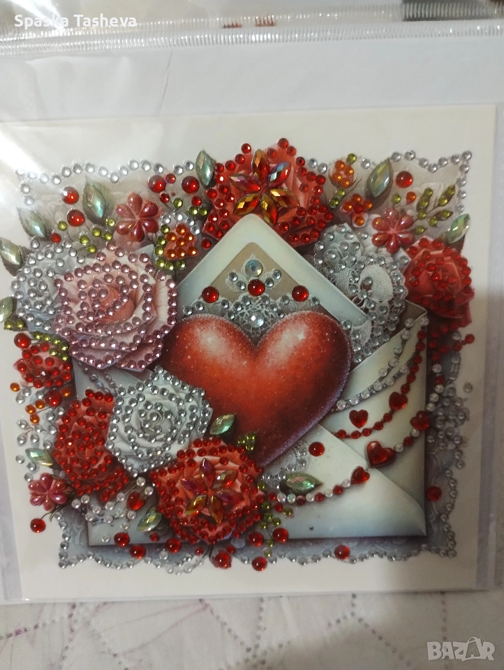 Диамантени картички за Свети Валентин , снимка 1