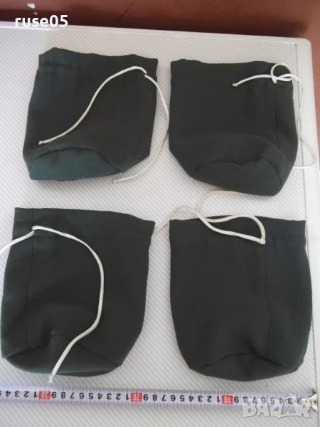 Лот от 4 бр. торбички платнени нови, снимка 1