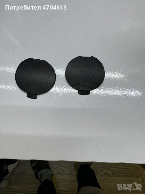 Комплект лява и дясна капачка на задна броня на куката за теглене на Мазда Mazda CX-5 само за 50Eur., снимка 1