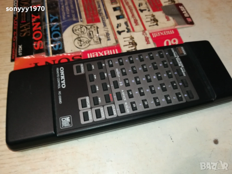 ONKYO RC-339MD MINIDISC REMOTE-ВНОС SWISS 1910252012, снимка 1