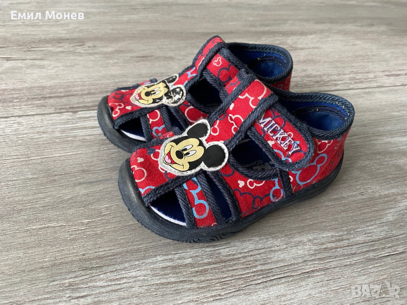 Пантофи Mickey 23 номер, снимка 1