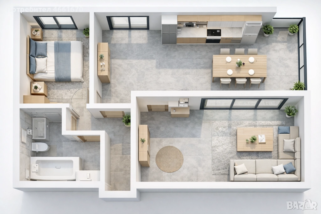 Двустаен апартамент в Асеновград! , снимка 1