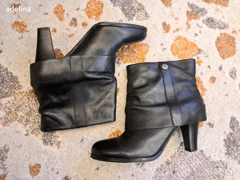 BCBG Max Azria дамски боти, 38 номер, естествена кожа, снимка 1