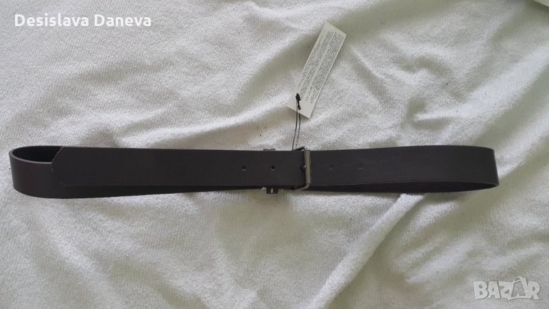 НОВ мъжки кафяв колан LC Waikiki от изкуствена кожа, 103 см, снимка 1