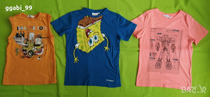 Тениски и потник 122/128/134, снимка 1