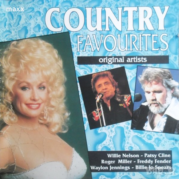 диск CD  Various – Country Favourites 1992, снимка 1
