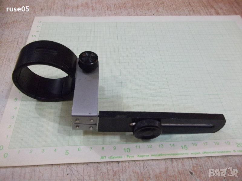 Планка метална за фотоапарат със скоба за светкавица, снимка 1