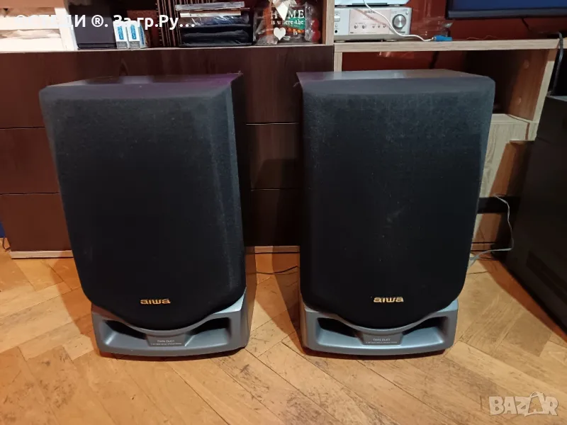 Трилентови тонколони 8 инчов бас. AIWA SX-ZR900, снимка 1