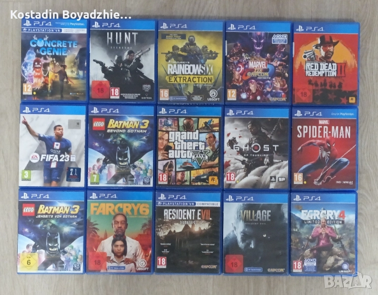 Игри за PS4, снимка 1