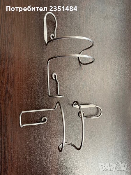 Велосипедна Титаниева стойка/поставка за бутилка за вода за велисипед Ултра лека 16 гр, снимка 1