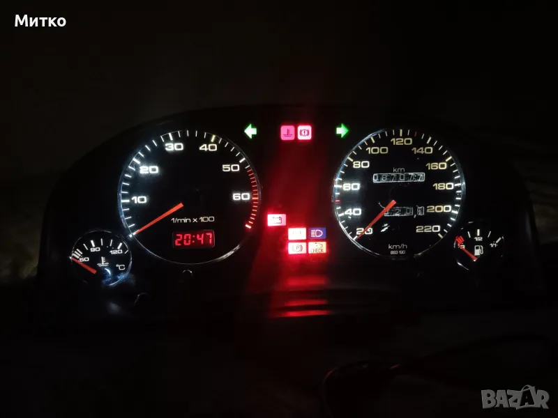 Смяна подсветка на километраж за Ауди 80/90/100 и други модели , снимка 1