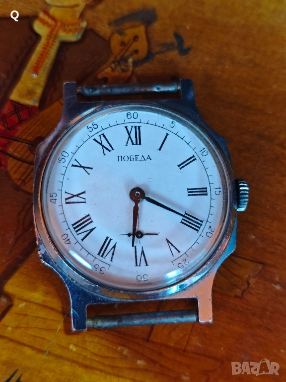 стар руски часовник ПОБЕДА , снимка 1