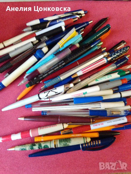 70 броя химикалки за колекция, снимка 1