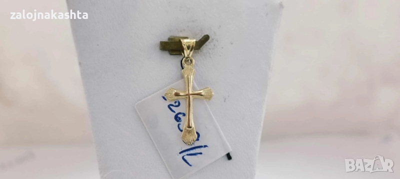 Нов Златен кръст-0,72гр/14кр, снимка 1