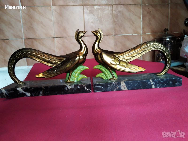 две преспапиета,подпори арт деко, снимка 1