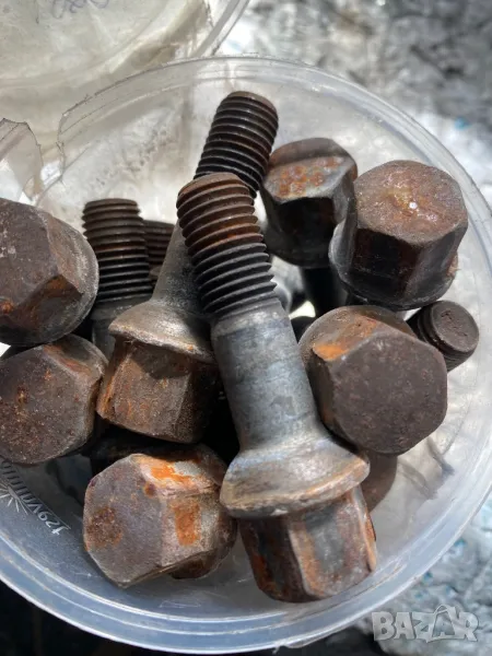 Оригинални болтове за джанти на мерцедес ц класа w203 clc cl203 clk w209, снимка 1