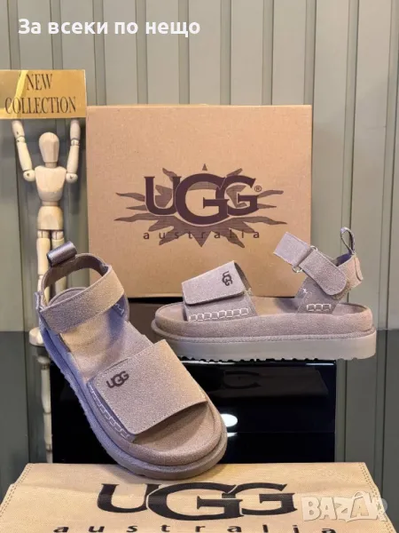 UGG Дамски Бежови Сандали ЮДЖИДЖИ Код E318, снимка 1