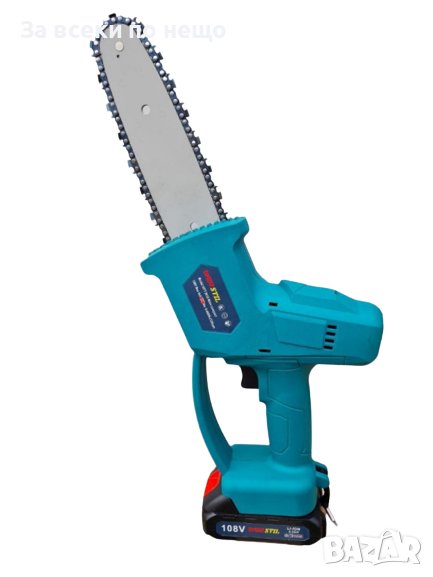 Немска Акумулаторна резачка за клони с 20см шина WERSTIL 108V, снимка 1