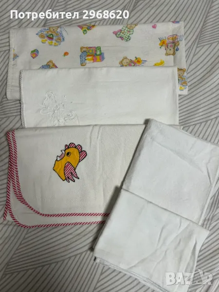 Бебешки пелени 5бр., снимка 1