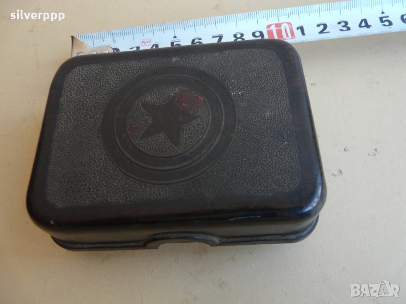  Стара военна бакелитова сапунерка , снимка 1