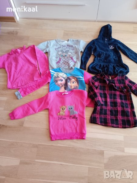 Дебели блузи ватирани 5-6-7г, снимка 1