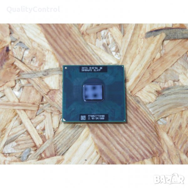Процесор за лаптоп Intel Core 2 Duo Processor T8100 (3M Cache, 2.10 GHz, 800 MHz FSB) SLAYP , снимка 1