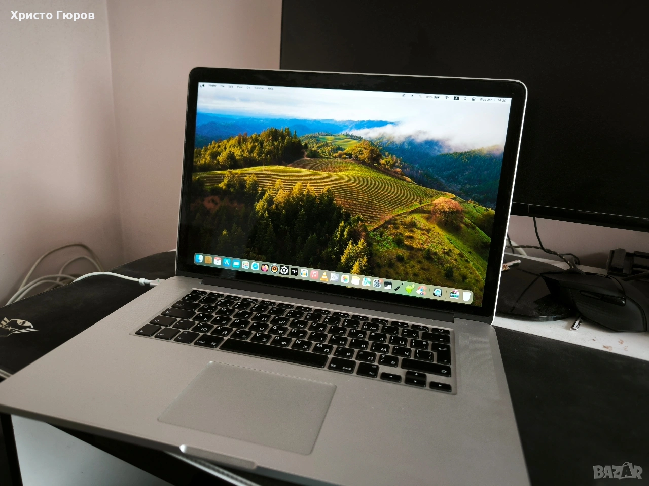 Лаптоп MacBook Pro 15" Retina / Core i7 / 16GB / GeForce видео / 512GB SSD, снимка 1