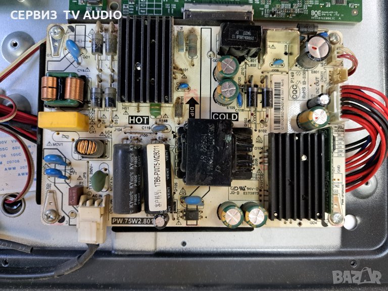 Power board PW.75W2.801,TV ARIELLI LED-43N6A6 UHD, снимка 1