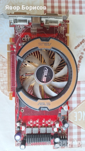 Видеокарта Force3D HD3870 512MB GDDR3 PCI-E – DVI + DVI-TV, снимка 1