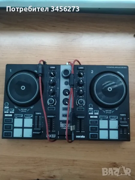 Hercules DJ INPULSE 200 MK2 DJ контролер, снимка 1