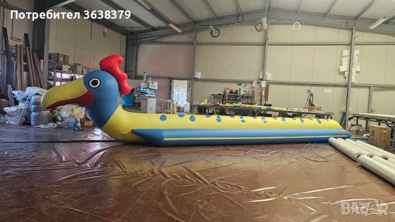Надуваем атракцион воден банан, снимка 1